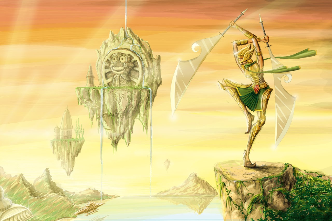 Floating Islands Vimana Concept